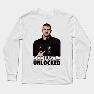 Nikola Jokic Side Hustle Long Sleeve T-Shirt